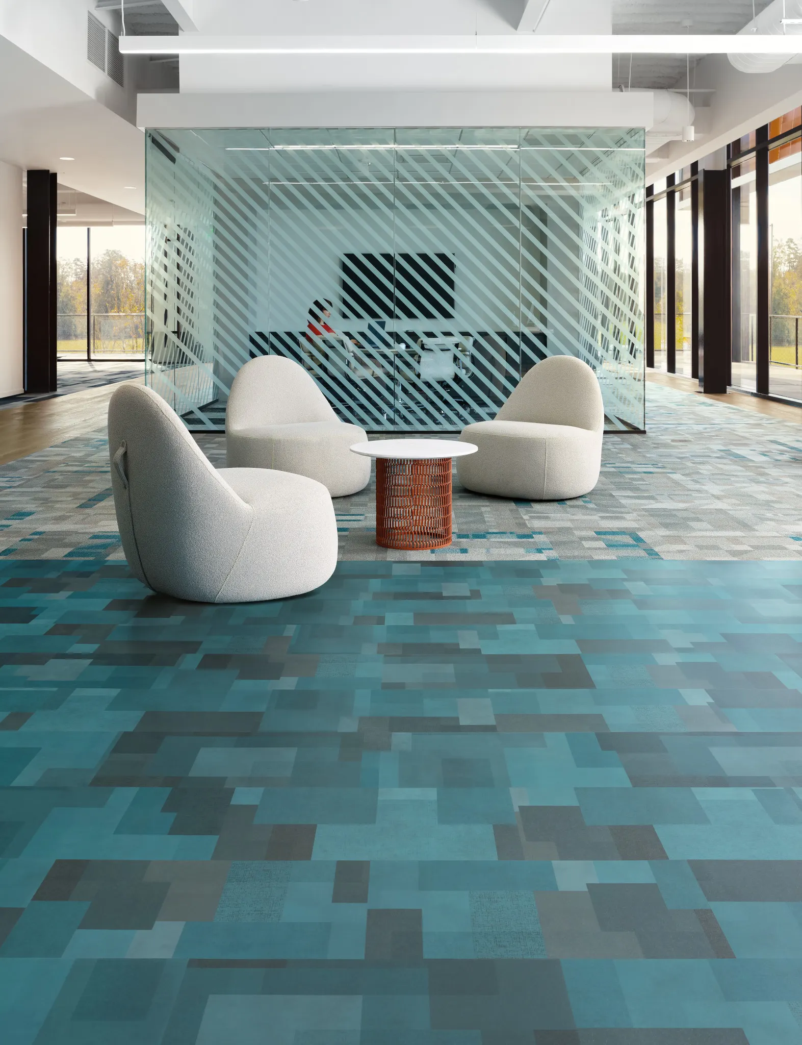 Inspire in Teal + Encourage, Engage in Experience, and Think in Experience