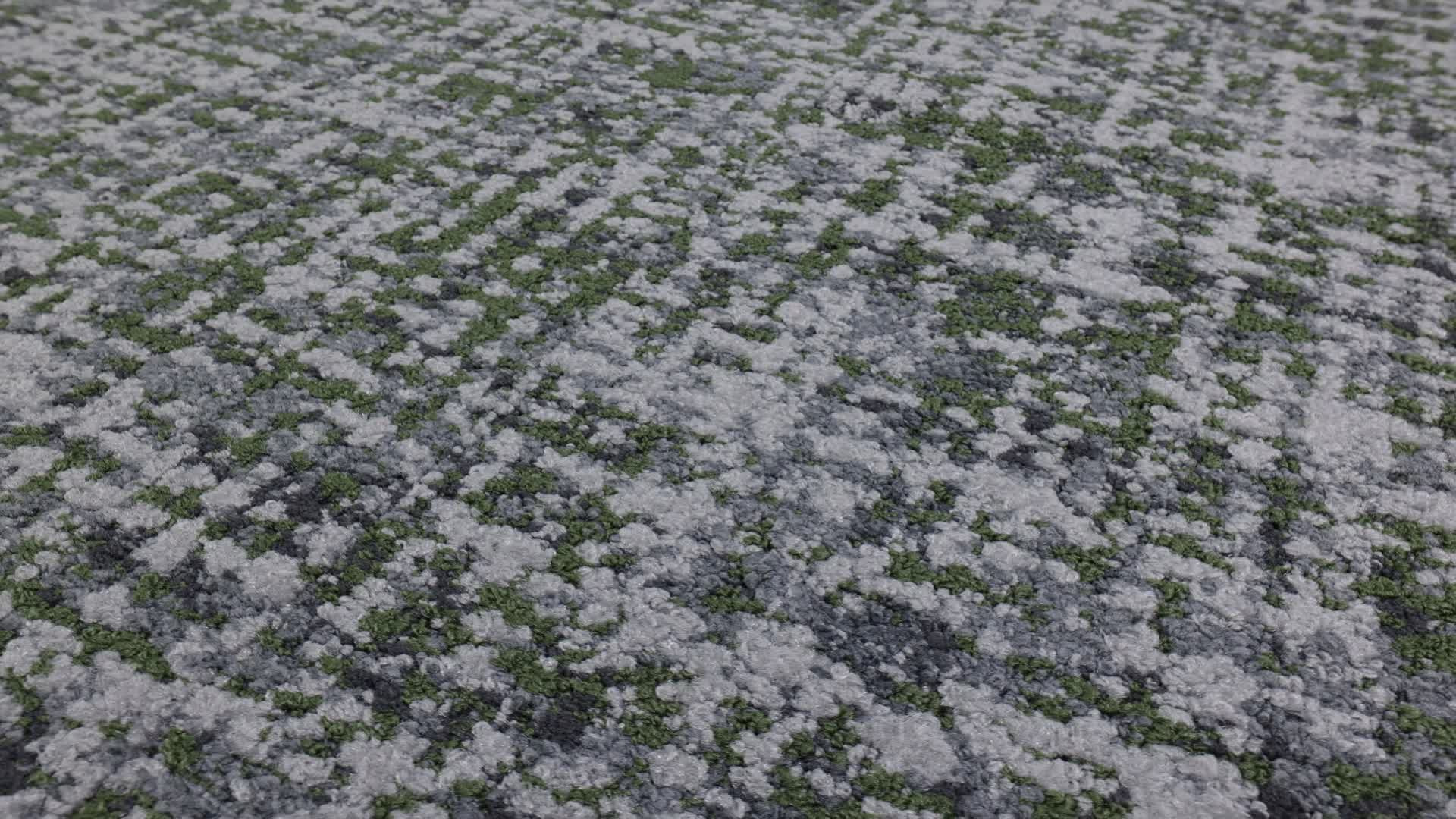 Textile Tile Bamboo Rotation360