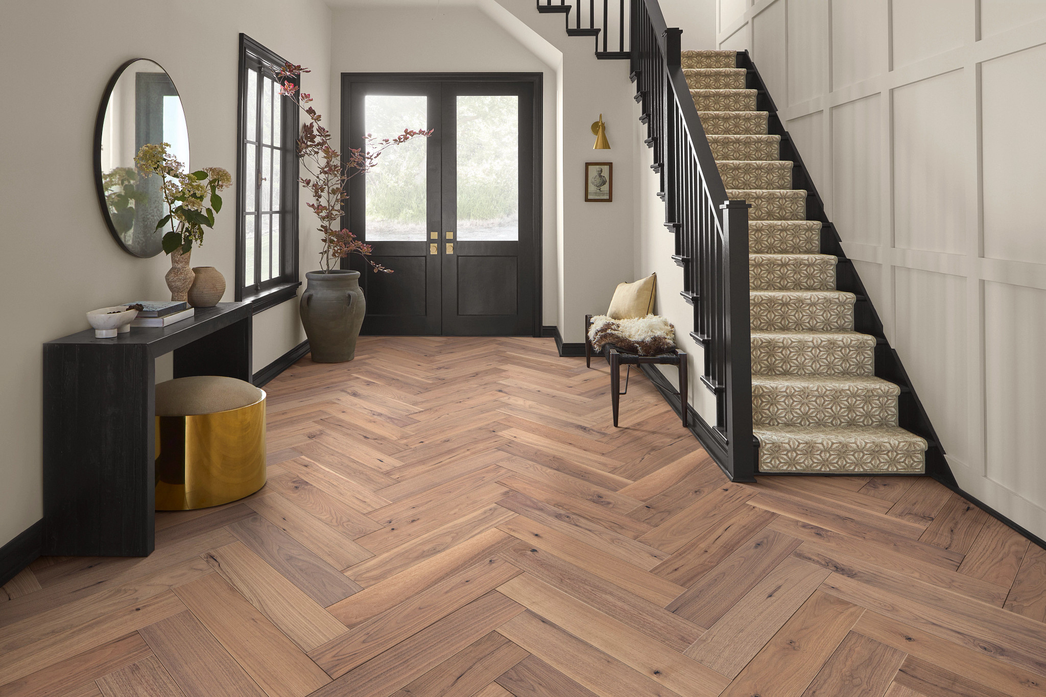 REVIVAL WALNUT HERRINGBONE SIROCCA StaticImage01
