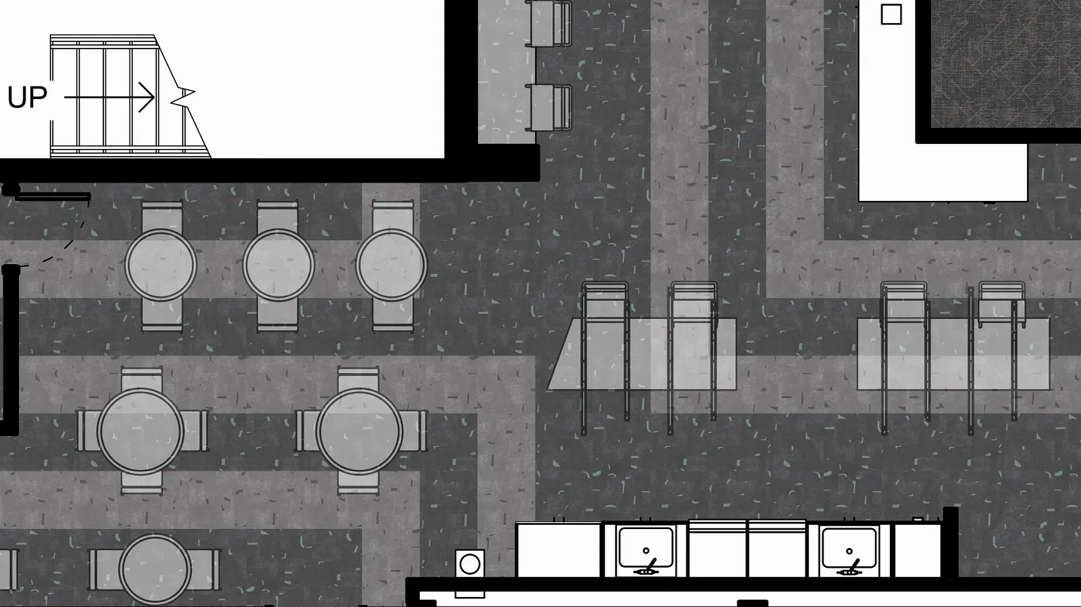 Workplace Break Room rendering