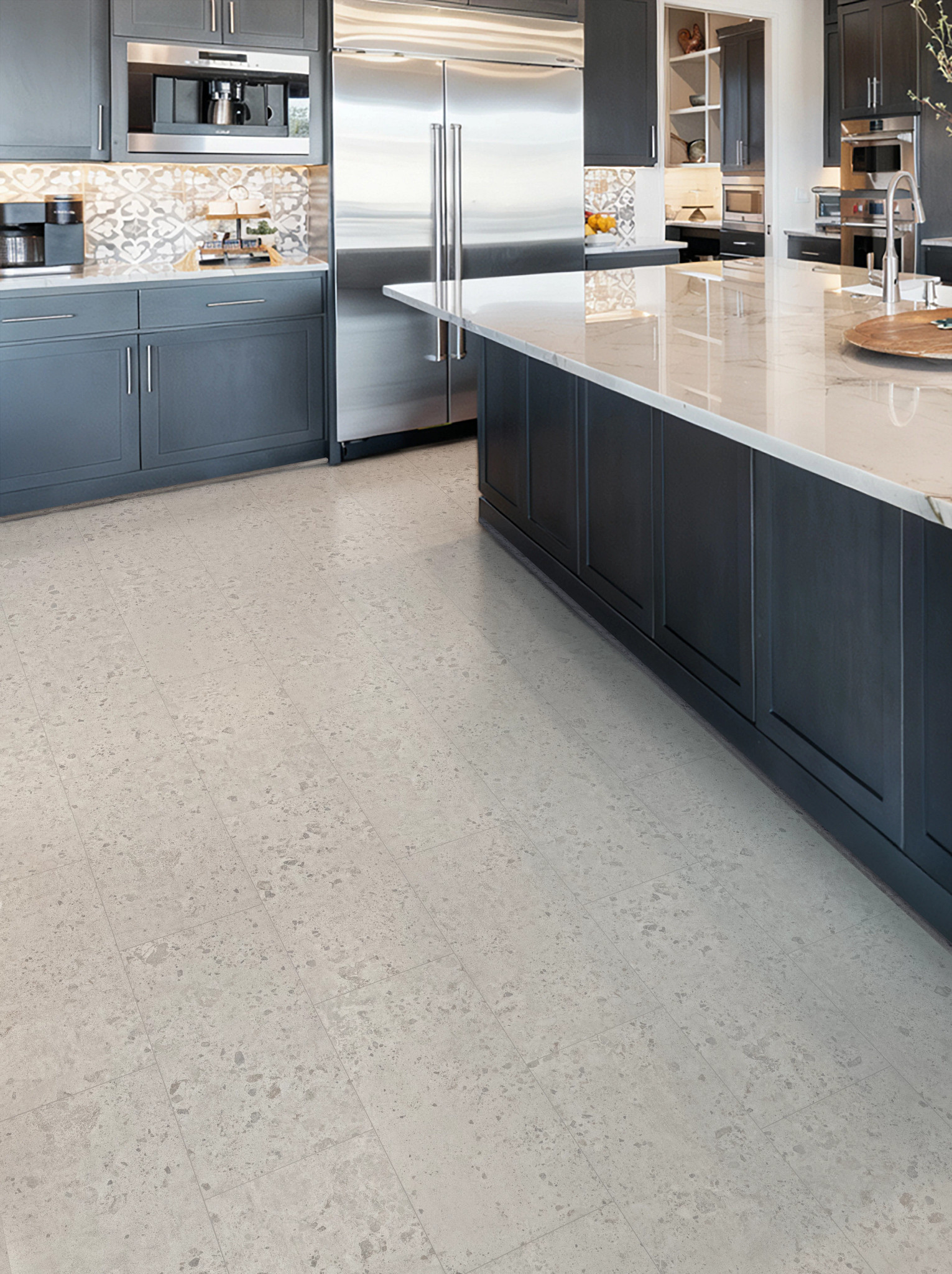 BALANCED RETREAT MORNING FOG TERRAZZO ROOM