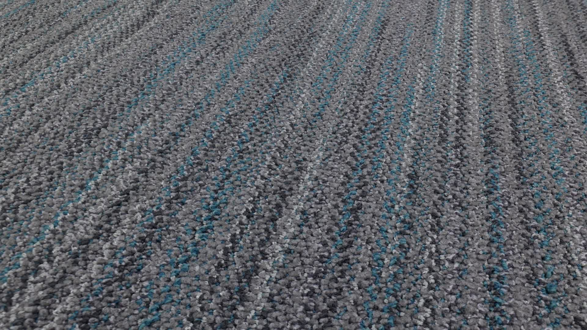 Flat Weave Tile Blended Sky Rotation360