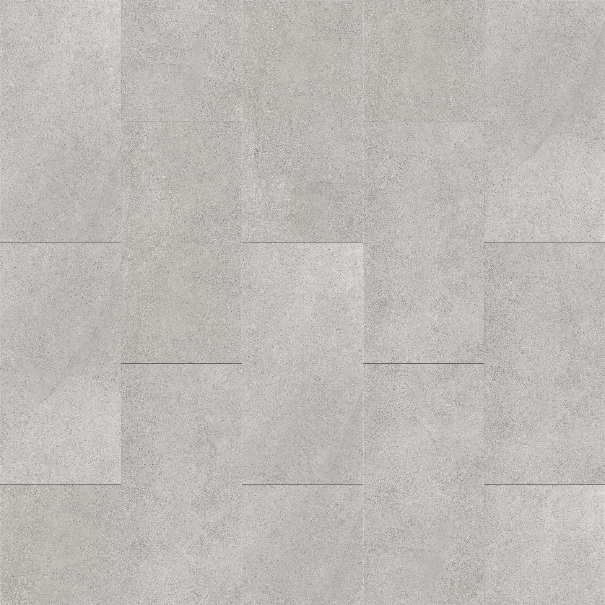 Light gray stone look luxury vinyl tile flooring with Mineral CoreÂ® construction, dimensions 36x18 inch