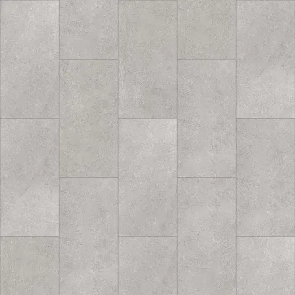 Light Gray Stone Look Luxury Vinyl Tile Flooring - Mineral Core® 36x18 inch Light gray stone look luxury vinyl tile flooring with Mineral Core® construction, dimensions 36x18 inch