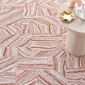 Delphi Tile Aurora Rose - LVP flooring Delphi Tile Aurora Rose Feature 1