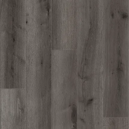 Dark Gray Wood Look Vinyl Flooring - Pro Core® 59.84x7.2 inch Dark gray wood look vinyl flooring with Pro Core® construction, dimensions 59.84x7.2 inch