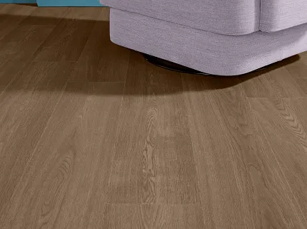 Heavy Commercial PVC-Free EcoWorx Resilient Flooring in Modern Workspace Pivot in Ecology Installed Stagger