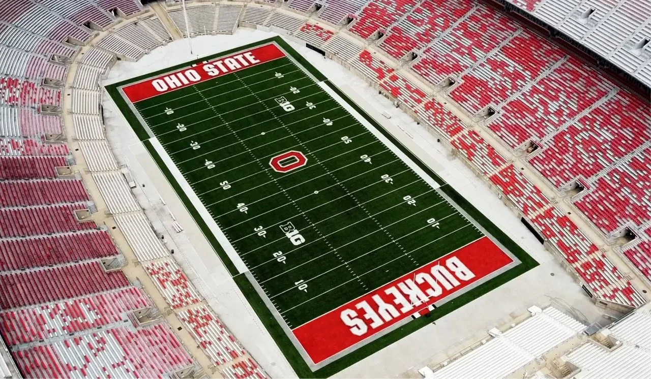 Ohio Stadium Installs New Momentum Pro Turf by Shaw & Motz