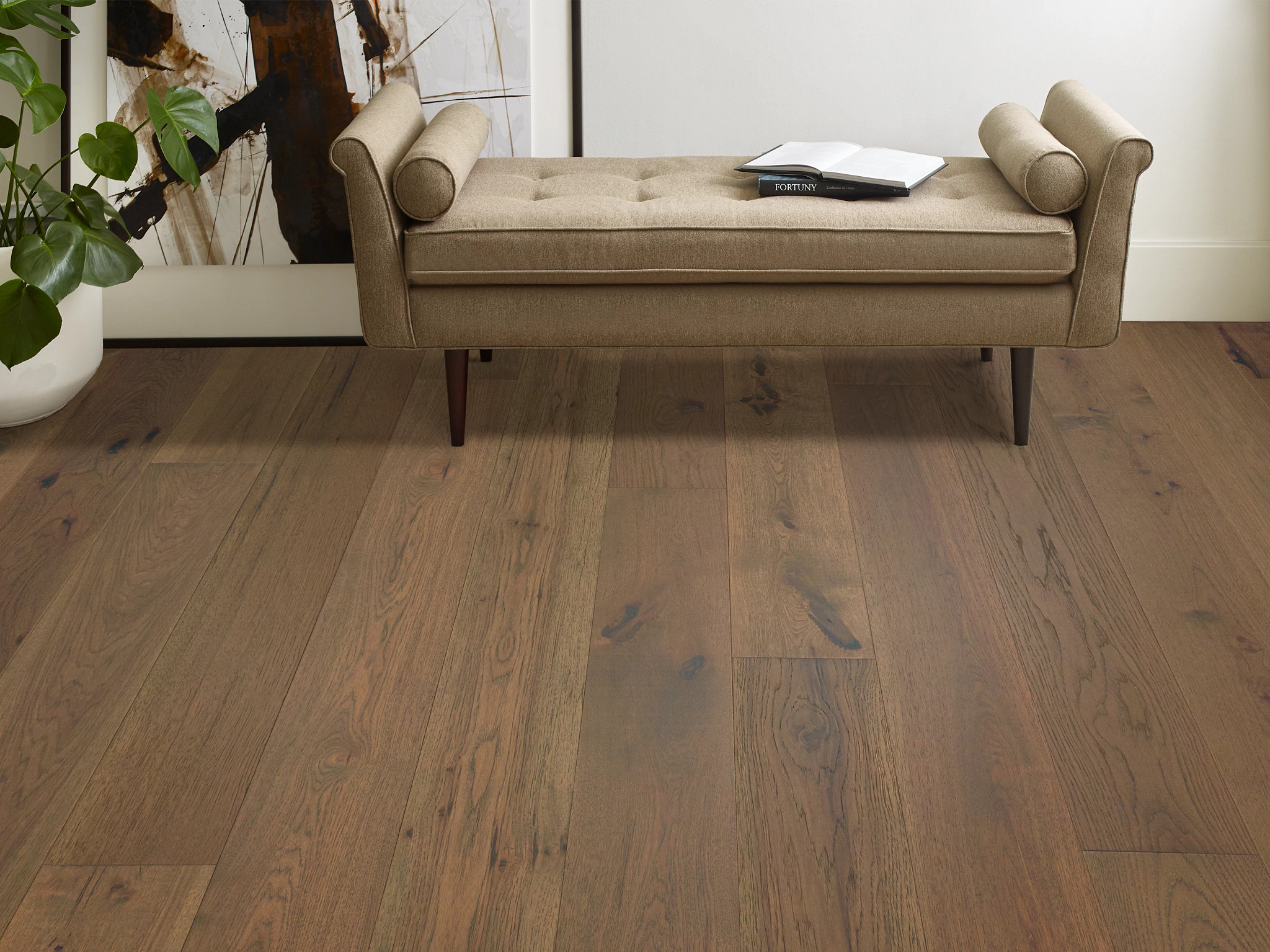 Imperial Pecan - Smooth Hardwoods Flooring in Hazel | AndersonTuftex