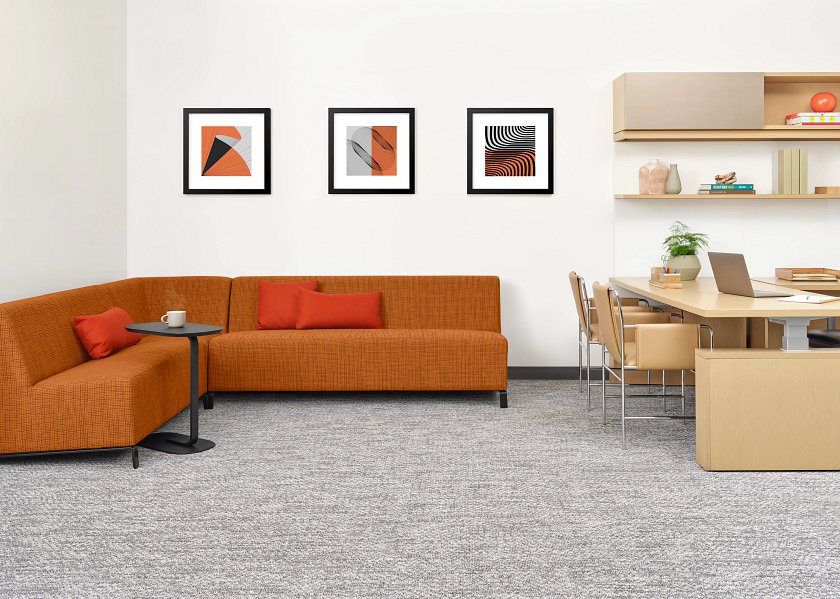 In The Flow EcoWorx M™ Tile Tawny - LVP flooring In The Flow EcoWorx M™ Tile Tawny Feature 1