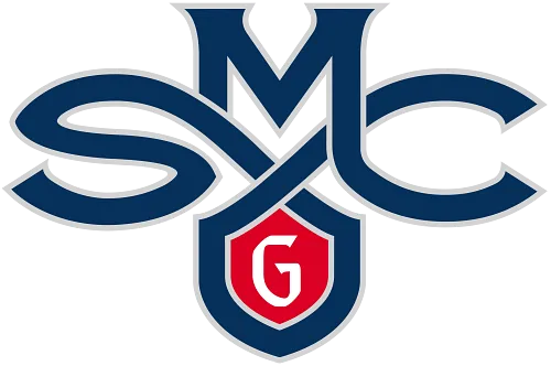 Saint Mary's College Gaels logo with interlocking S, M, and C letters