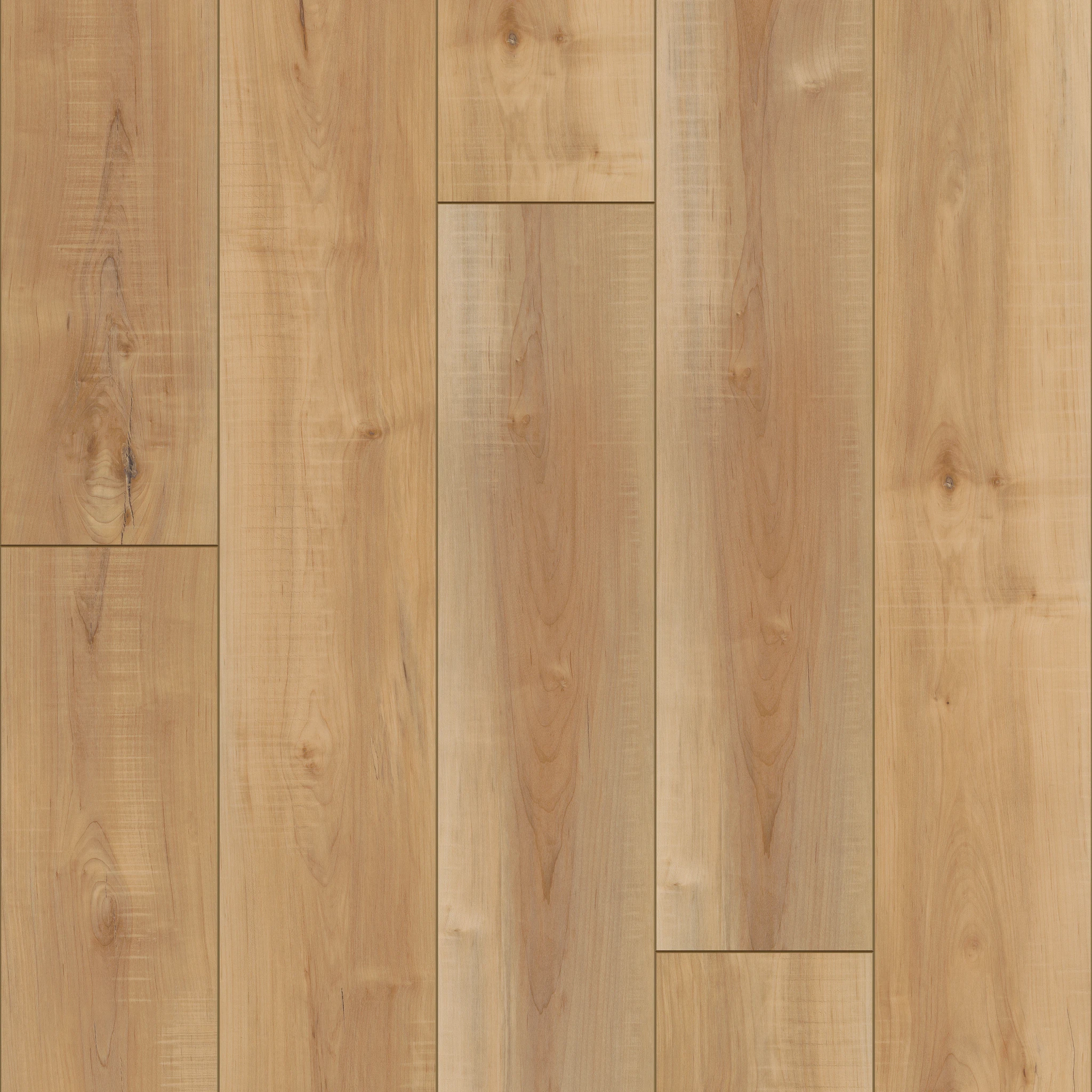 Light wood look vinyl flooring with Coretec Residential WPC construction