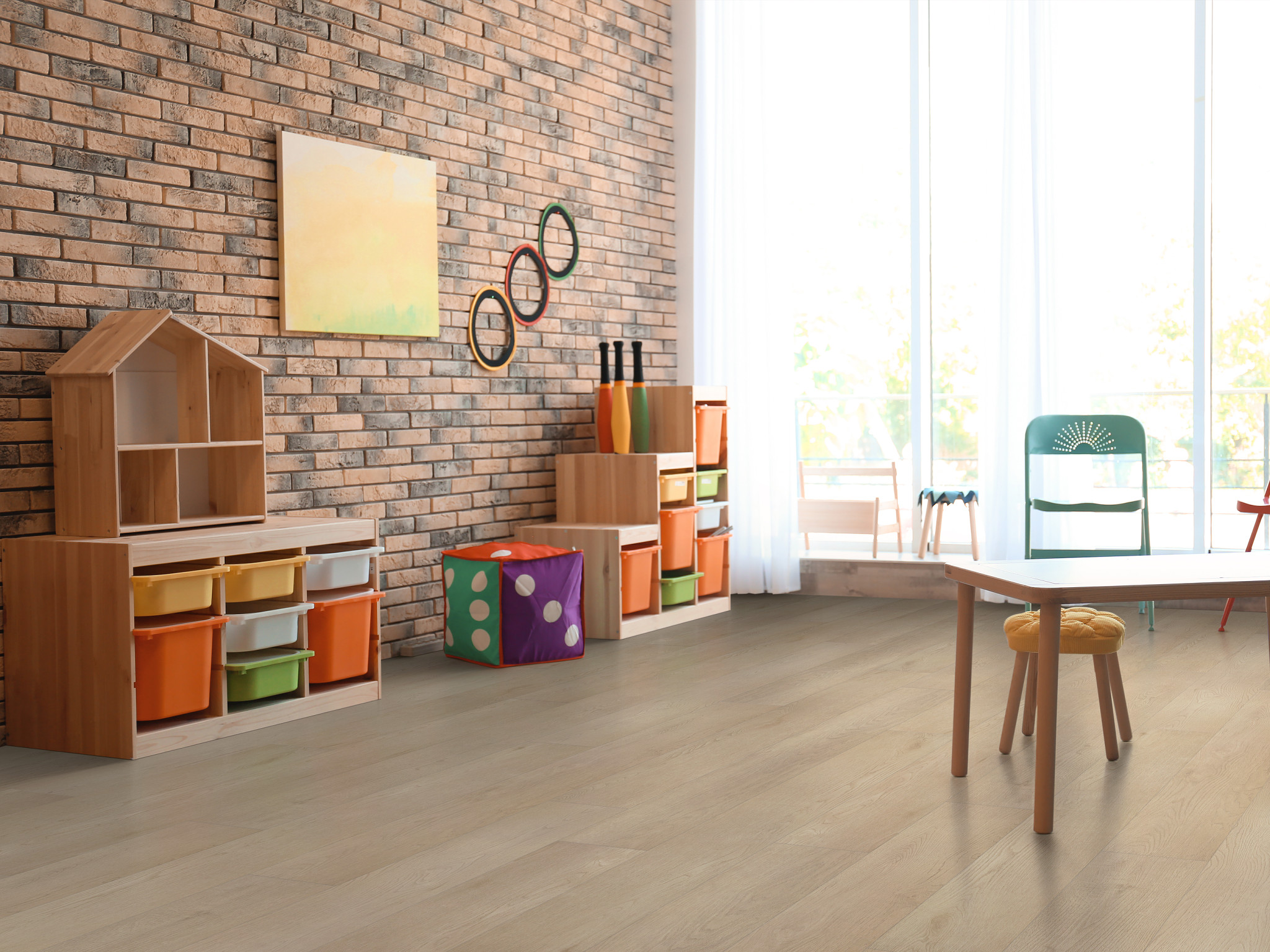 Woodland Heritage 5719V in color Desert Sand | Commercial Vinyl