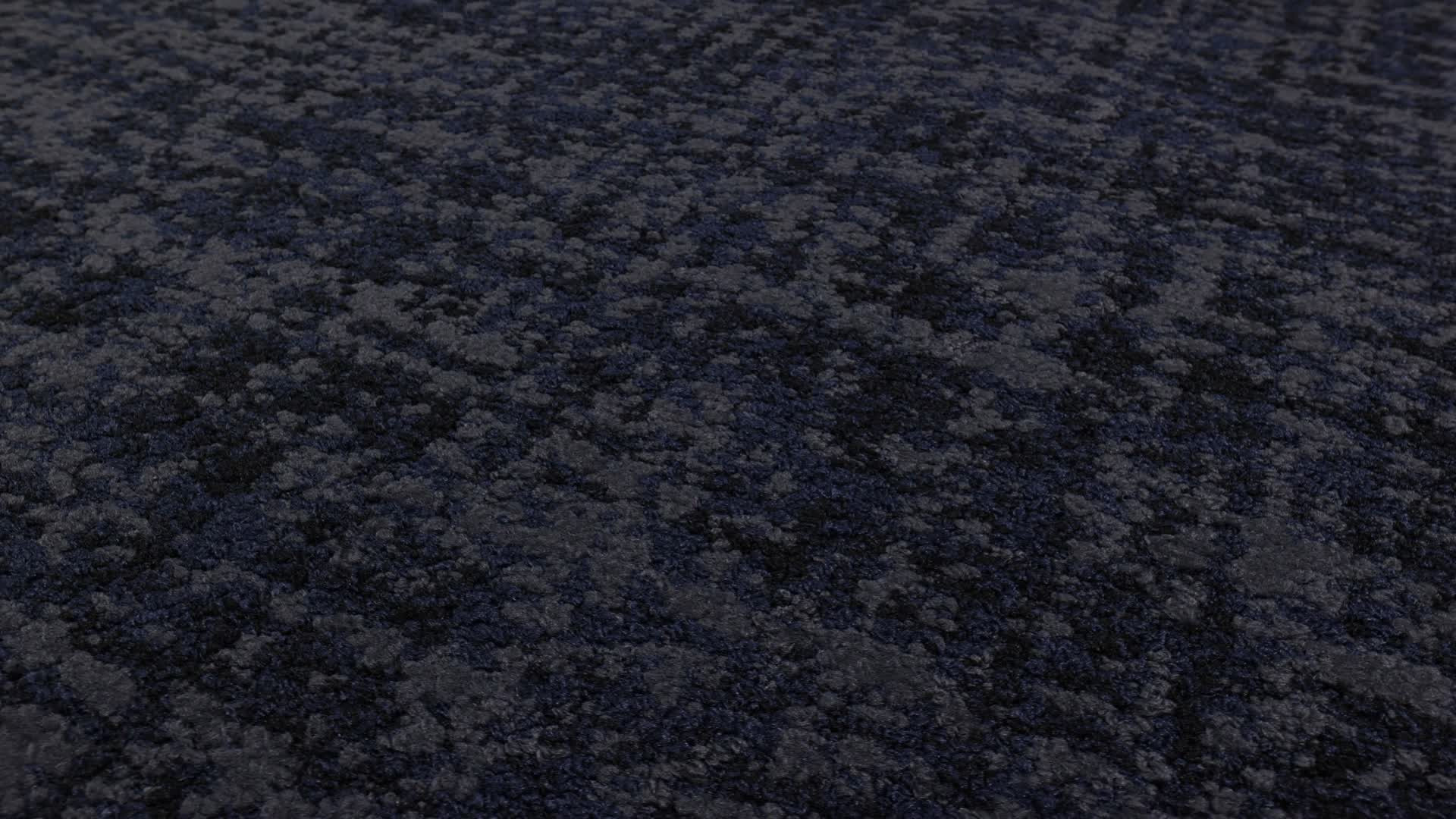 Textile Tile Indigo Rotation360