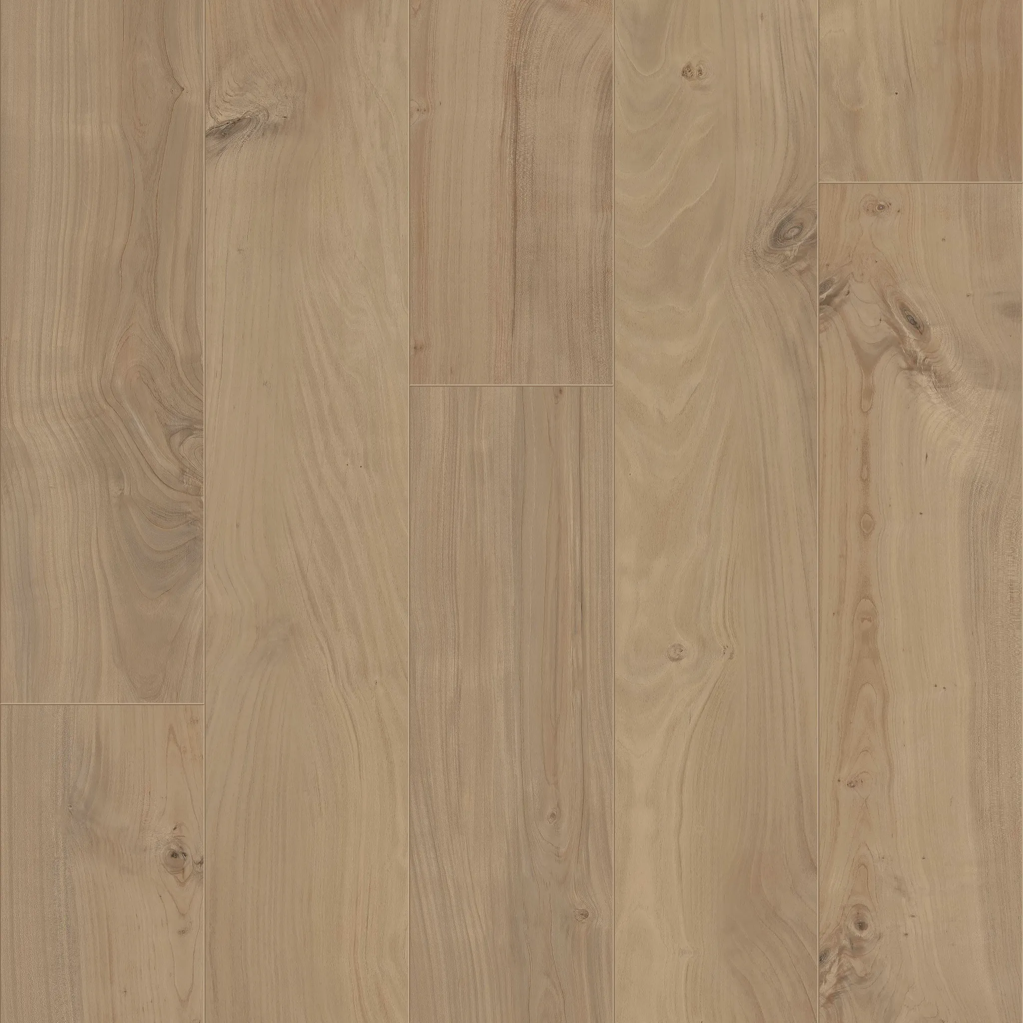 Pro CoreÂ® luxury vinyl plank flooring in a natural wood look with beige and light brown tones, dimensions 59.84x7.2 inch,