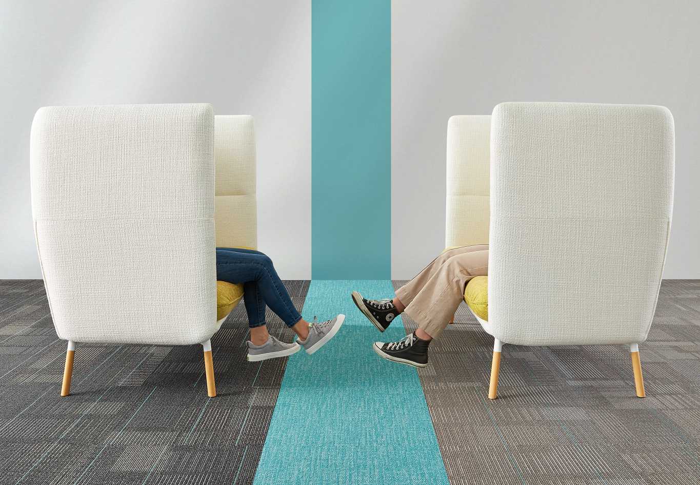 Diffuse Color in Cool Teal + Warm Teal and Color Frame in Quirky