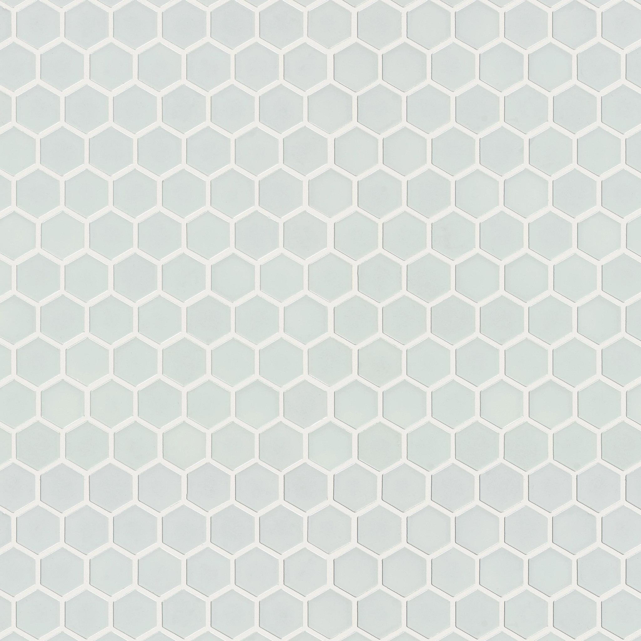 BAKER BLVD 2" HEX MATTE MOSAIC WHITE MAIN