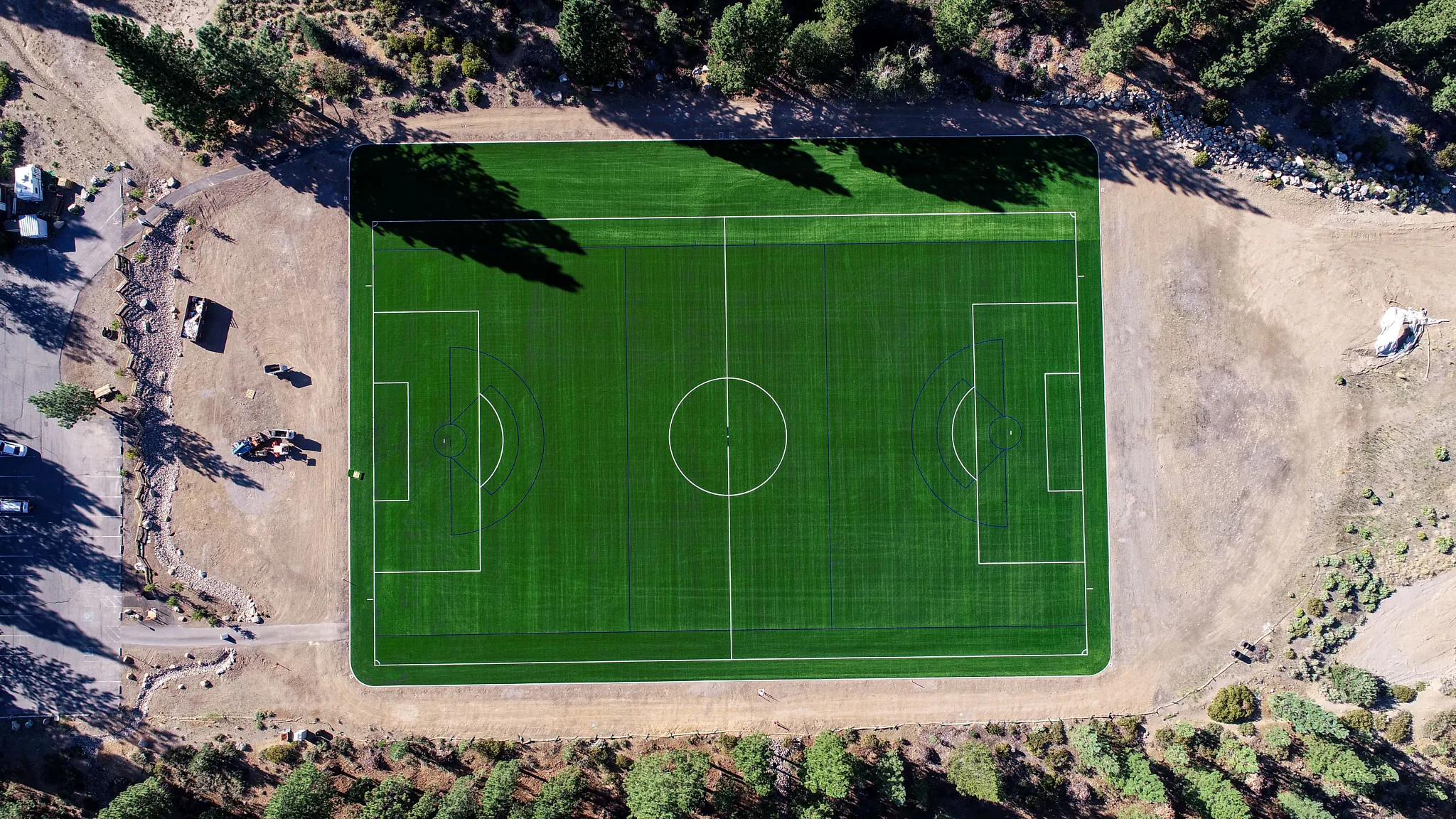 Caltech Field North Tahoe Park Upgrades with Shaw Sports Turf System